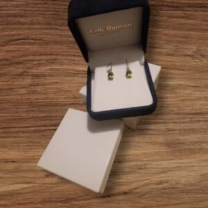 Peridot Drop Earrings